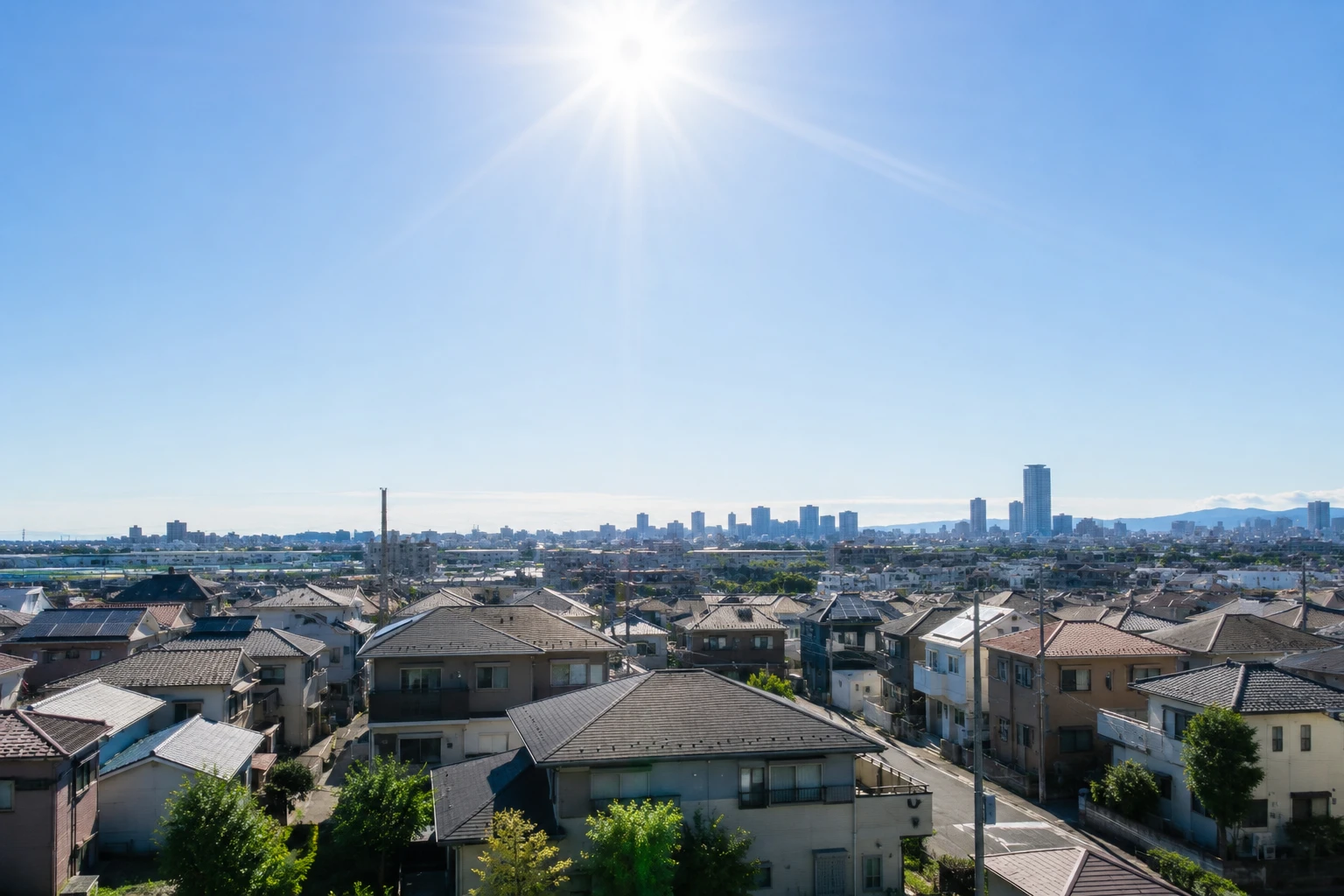 岡山市の住環境と紫外線の関係