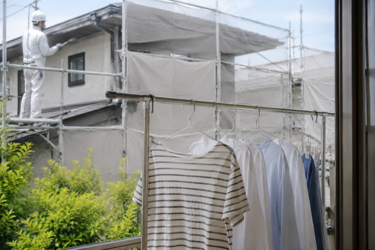 工事中の洗濯スケジュールの立て方
