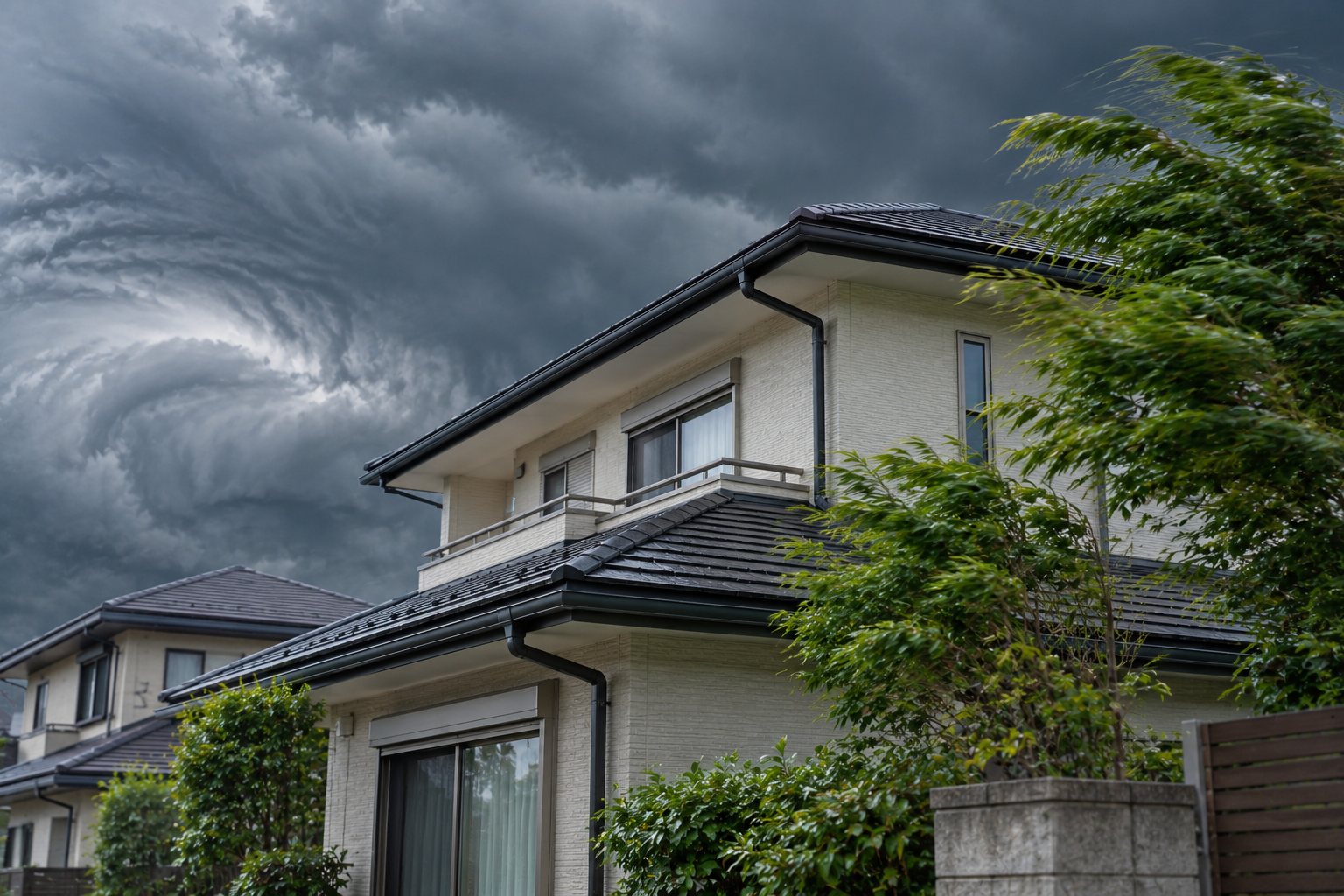 台風に備えて、安心・安全な住まいを！